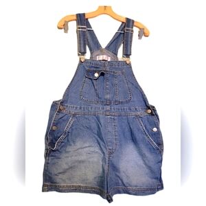 Overall Jean shorts